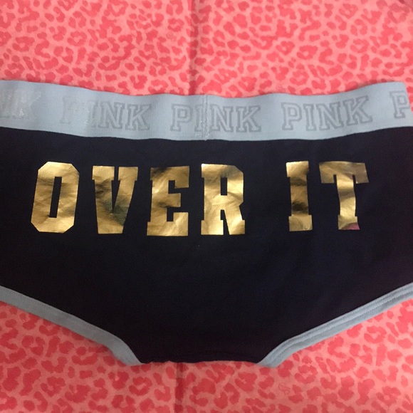 PINK Victoria's Secret Other - Victoria’s Secret Sexy Boyshort “OVER IT” Pantie